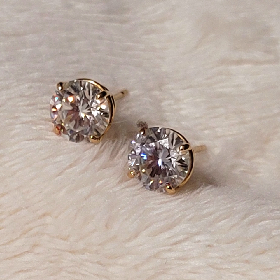 14k Solid Gold Earrings